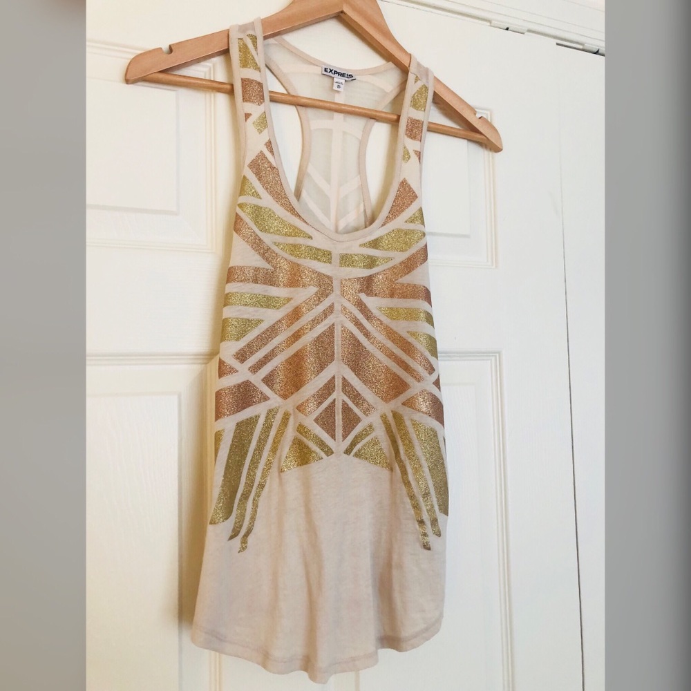 Express⭐️see through back tank👀